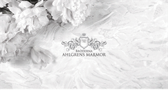 Desktop Screenshot of ahlgrensmarmor.se